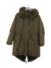 Whistles Women's Coat M Green