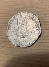50p Piece Beatrix Potter Peter