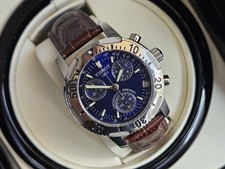 Tissot PRS 200 Men’s Swiss Watch Blue Dial, Pre-Owned, Stainless Steel 40mm