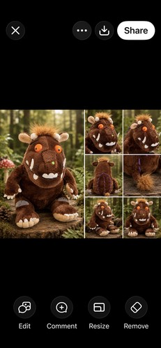 Aurora the gruffalo - aurora, plush