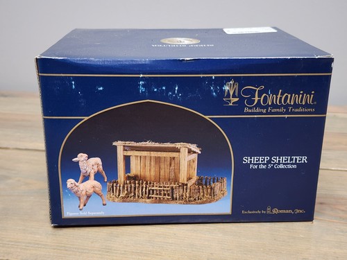 Fontanini sheep shelter for - shelter,