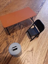 WWE accessories Colapsing Table, Dustbin And Folding Chair