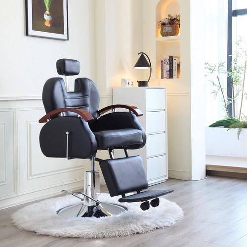 Reclining barber chair salon - reclining,