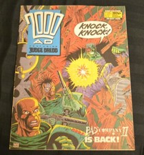 2000AD Comic Issue Prog #576 28/05/88 May 28th 1988 Bad Company is Back!