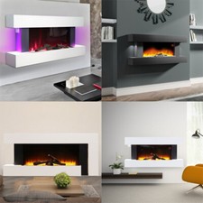 52" Wall Mounted Electric Fire
