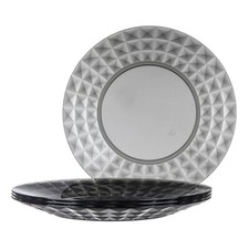 LIVIVO Plastic Plates, Garden