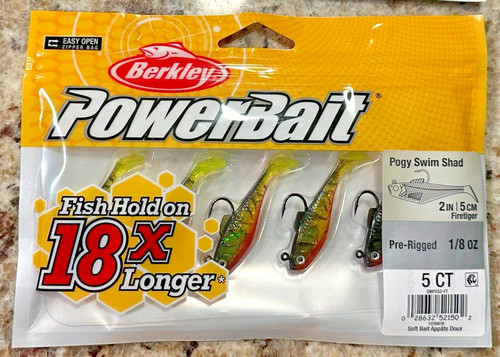 Berkley power bait pogy - bait, swim