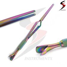 Titanium Nail C Curve Pinching Pusher Tool Multi Function Tool Acrylic Pincher 