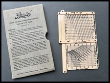 Vintage Bristol Power and fuel consumption computer  Hercules VI-‘S”