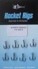 TREBLE HOOKS - Barbed &
