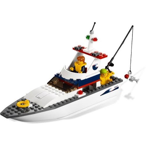 Lego city fishing boat 4642 - fishing,
