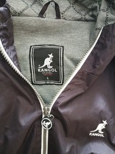 Kangol rainjacket. Black. Size