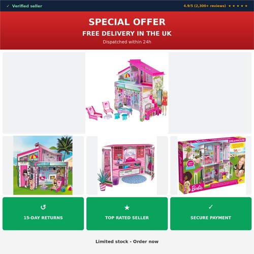 Barbie dream house doll - barbie, doll's