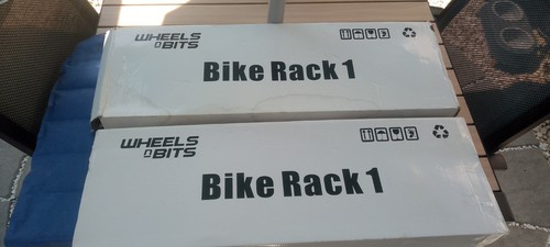 Pair roofrack bike carriers - bike,