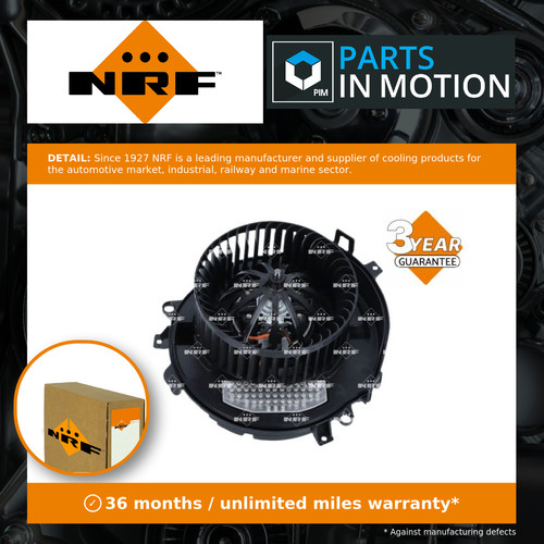 Interior blower motor - interior,