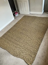 John Lewis Jute Button Natural 240 X 170 Large Rug