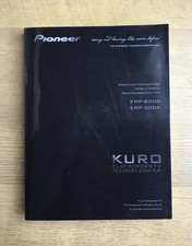 1 x Original Pioneer Kuro KRP-500a Instruction Manual Book