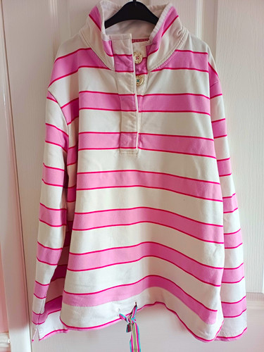 Joules women pink white - pink,