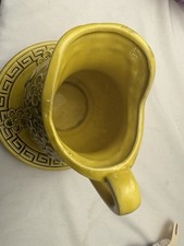 Water Pitcher with Wash Bowl Basin Made In Japan