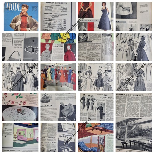 Vintage french fashion - vintage,