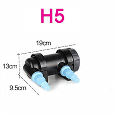 JEBO UV Lamp Sterilizer Sterilizer Lamp Light Water Cleaner for Aquarium Pond 22