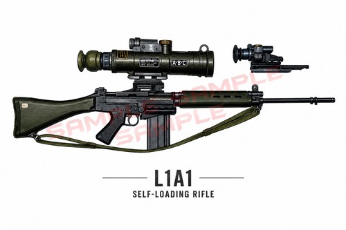 British army banner l1a1 - banner,,