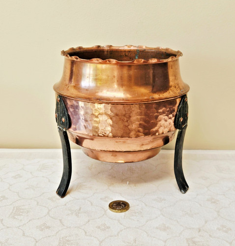 Copper planter pot from sweden - from,