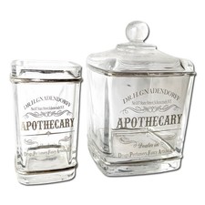 Bathroom Glass Containers