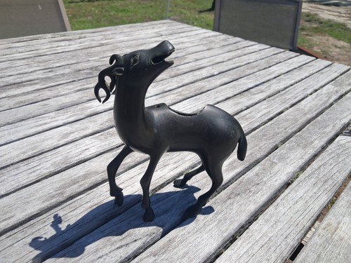 Chinese bronze gazing - chinese,