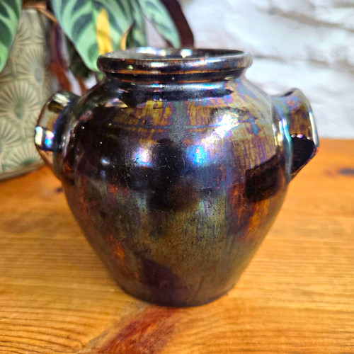 Antique dicker ware style iron - dicker,