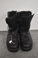 Polish Army Combat Field Winter Boots – Black Leather – UK Size 8