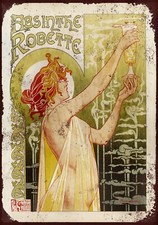 French design metal wall signs