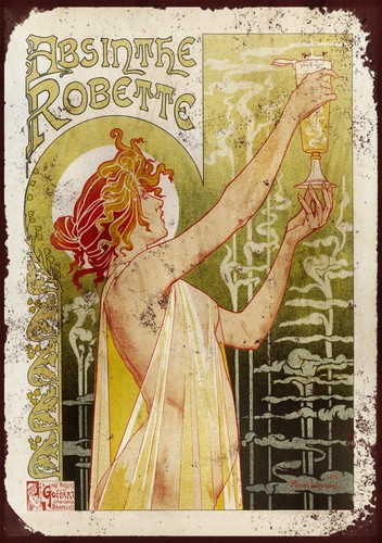 French design metal wall signs