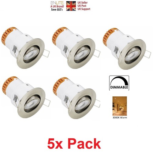 Enlite led down lights - 5x,