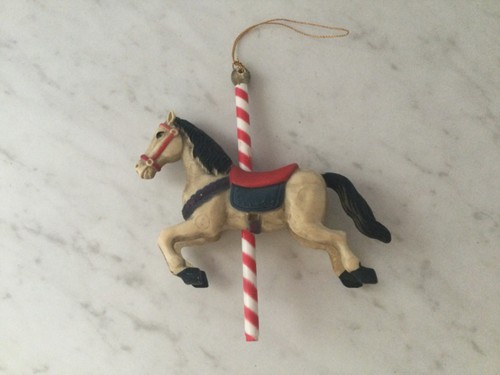 1970 vintage carousel horse - 1970's,
