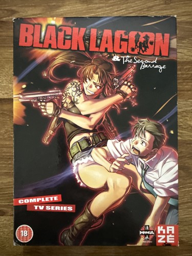 Black lagoon second barrage - black,