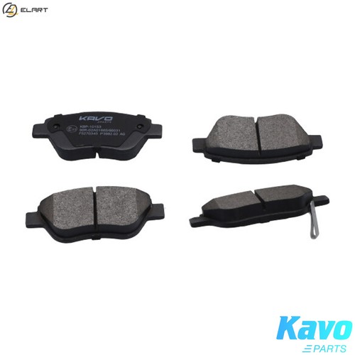 Brake pad set disc - set,