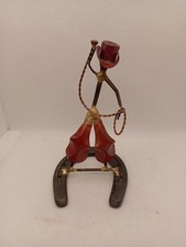 Cowboy Wrangler Art Sculpture