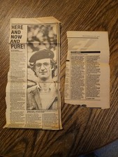 PETER HAMMILL - Press cuttings