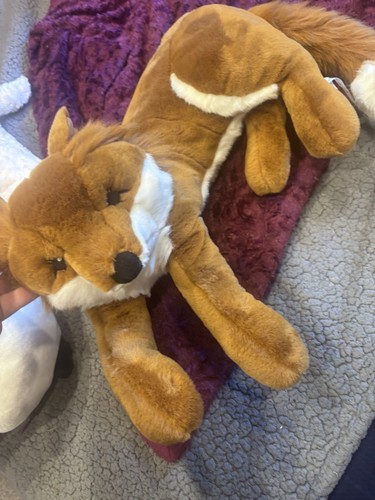 Ikea vintage jaga fox stuffed - ikea,