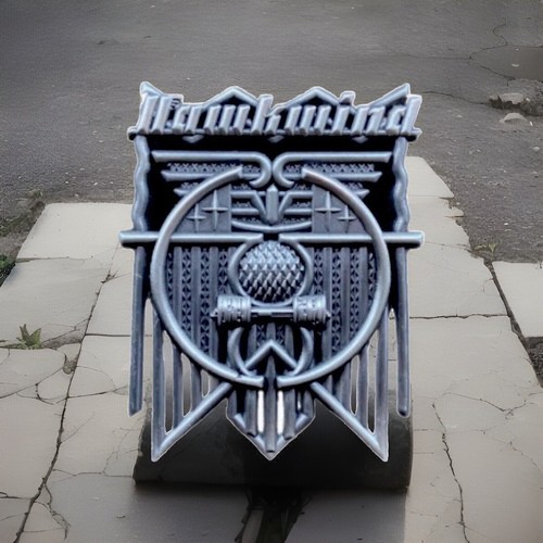 New hawkwind metal - metal, badge
