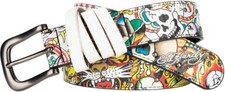 Ed Hardy Hammered Stud Belt -