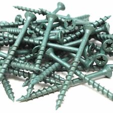 GREEN COATED DECKING SCREWS