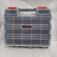 Set of 2 Side Tool Accessories Box Parts Organizer Compartment Storage Boxes