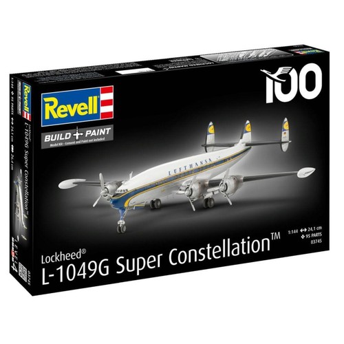 Revell lockheed 1049g super - lockheed,