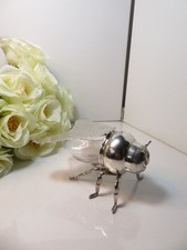 Antique silver plated glass - plated, &