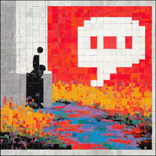 Retro Arcade Invader Style