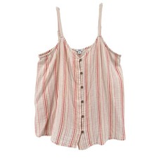 Sonoma Womens XL Pink Striped