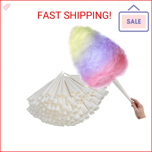 Cotton candy cones - (100, pack)