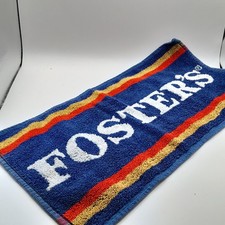 Vintage FOSTERS Beer Bar Towel